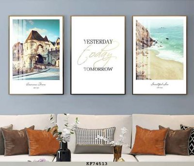 File in trần File tranh hiện đại pha lê gương KF74513 (bản gốc) trời sao