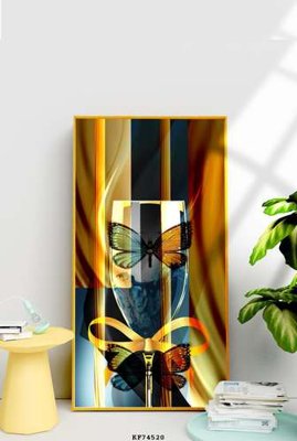 Download file ảnh gốc File tranh hiện đại pha lê gương KF74520 để in ấn