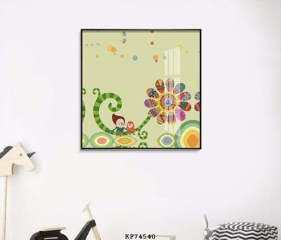 File ảnh File tranh hiện đại pha lê gương KF74540 (gốc) cho trang trí nhà hàng