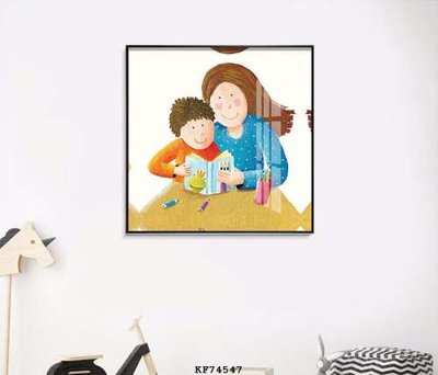 File ảnh File tranh hiện đại pha lê gương KF74547 (gốc) trang trí khách sạn