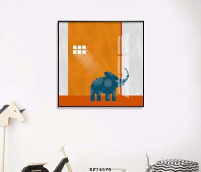 Ảnh gốc File tranh hiện đại pha lê gương KF74575 (độ nét cao) in mica