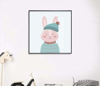 File tranh File tranh hiện đại pha lê gương KF74617 (bản gốc) in lụa 3D