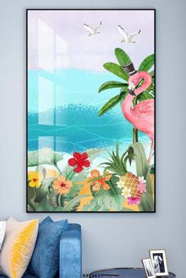 File ảnh File tranh hiện đại pha lê gương KF74637 (gốc) cho trang trí nội thất