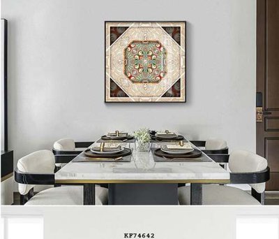 File gốc File tranh hiện đại pha lê gương KF74642 cho in ấn và thiết kế