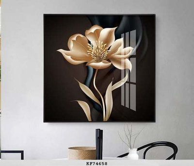 File gốc File tranh hiện đại pha lê gương KF74658 (in tráng gương) hiện đại