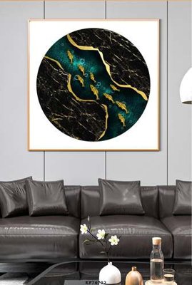 File gốc File tranh hiện đại pha lê gương KF74702 (trang trí) phòng ngủ