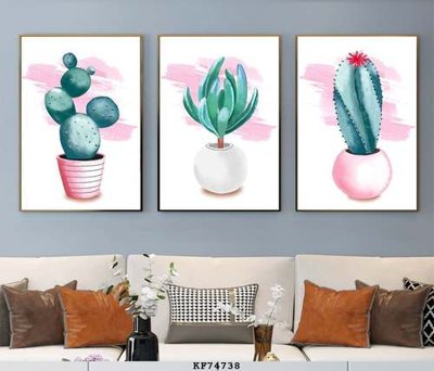 File gốc in ấn File tranh hiện đại pha lê gương KF74738 chuẩn màu CMYK