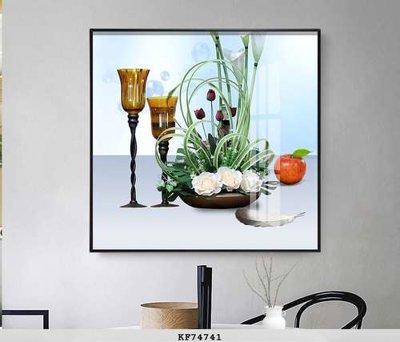 Mua file gốc File tranh hiện đại pha lê gương KF74741 (PSD) tại Filetranh.com