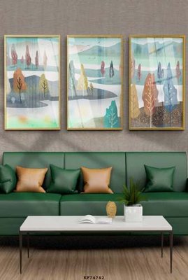 Tải về hình ảnh gốc File tranh hiện đại pha lê gương KF74742 sắc nét