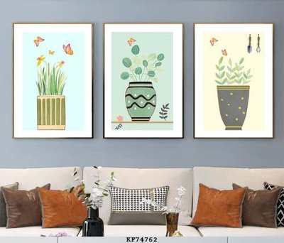 File tranh File tranh hiện đại pha lê gương KF74762 (gốc) chủ đề thiên nhiên