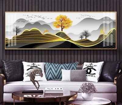 File ảnh File tranh hiện đại pha lê gương KF74783 (gốc) dùng in Pano