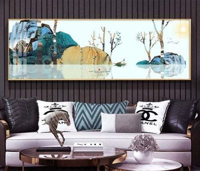 File tranh File tranh hiện đại pha lê gương KF74793 (gốc) in backlit film