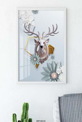 File gốc in ấn File tranh hiện đại pha lê gương KF74810 (sẵn sàng tải về)