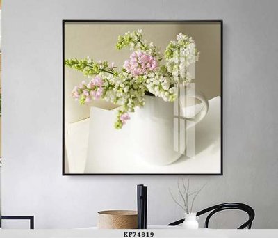 File gốc File tranh hiện đại pha lê gương KF74819 (in lụa) chi tiết cao
