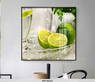 File tranh File tranh hiện đại pha lê gương KF74822 (bản gốc) treo phòng ăn