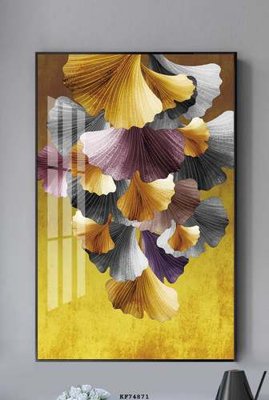 Ảnh gốc File tranh hiện đại pha lê gương KF74871 (nét căng) in mica