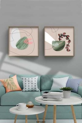 File in trần File tranh hiện đại pha lê gương KF74908 (bản gốc) 5D