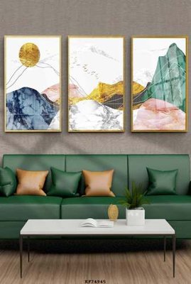 Download file gốc File tranh hiện đại pha lê gương KF74945 (in mica) logo