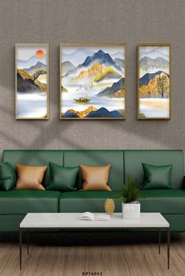 Hình ảnh gốc File tranh hiện đại pha lê gương KF74962 (để in khổ lớn)