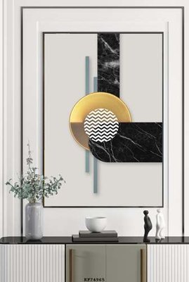 Tải file File tranh hiện đại pha lê gương KF74965 (gốc) làm tranh trang trí