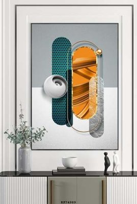 File gốc in mica File tranh hiện đại pha lê gương KF74989 chất lượng