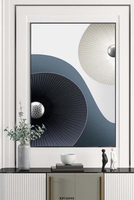 File gốc File tranh hiện đại pha lê gương KF74996 (phong cách) tối giản