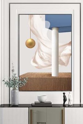 File tranh File tranh hiện đại pha lê gương KF75004 (gốc) chủ đề trừu tượng