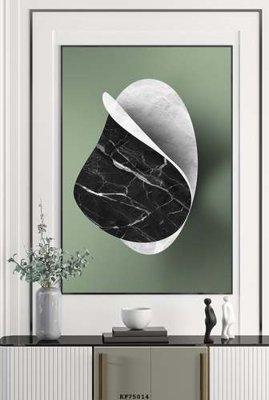 File in lụa File tranh hiện đại pha lê gương KF75014 (chất lượng cao) File tranh hiện đại pha lê gương KF75014