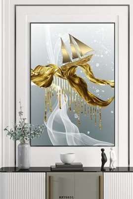 Mua file gốc File tranh hiện đại pha lê gương KF75031 (PSD) tại Filetranh.com