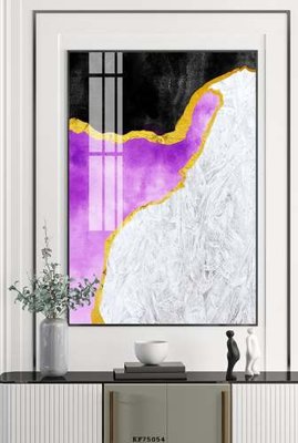 File ảnh File tranh hiện đại pha lê gương KF75054 (gốc) in decal dán tường