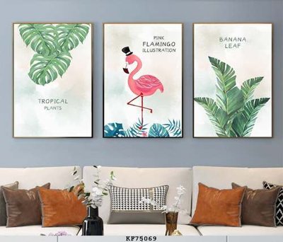 File in mica File tranh hiện đại pha lê gương KF75069 (bản gốc) siêu trong