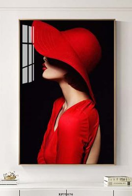 File tranh File tranh hiện đại pha lê gương KF75076 (gốc) chủ đề trừu tượng