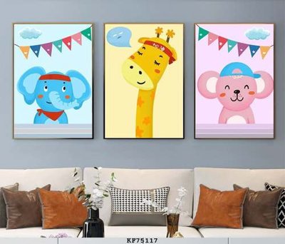 File tranh gốc File tranh hiện đại pha lê gương KF75117 (sắc nét từng chi tiết)