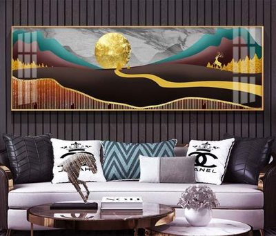 File gốc File tranh hiện đại pha lê gương KF75142 (trang trí) phòng ngủ