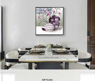 File tranh File tranh hiện đại pha lê gương KF75206 (gốc) chủ đề con người