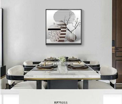 File tranh File tranh hiện đại pha lê gương KF75211 (gốc) chủ đề thành phố