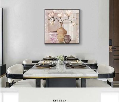 File tranh File tranh hiện đại pha lê gương KF75213 (gốc) in vải canvas