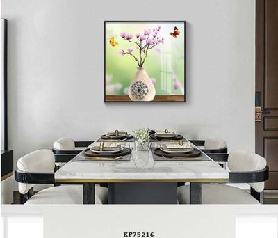 Hình ảnh file gốc File tranh hiện đại pha lê gương KF75216 cho in UV