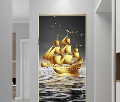 Download file File tranh hiện đại pha lê gương KF75234 (gốc) in mica cao cấp