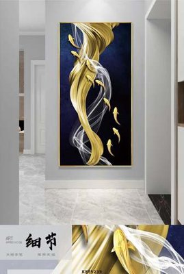 File tranh File tranh hiện đại pha lê gương KF75239 (bản gốc) in lụa 3D