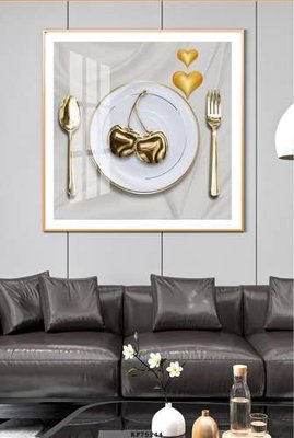 File tranh File tranh hiện đại pha lê gương KF75244 (gốc) chủ đề tĩnh vật