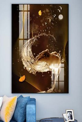 Tải file File tranh hiện đại pha lê gương KF75263 (gốc) để in ấn ngay