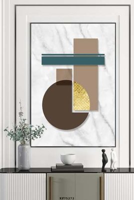 Download file gốc File tranh hiện đại pha lê gương KF75272 (in lụa) tranh 3D