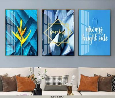 File ảnh File tranh hiện đại pha lê gương KF75293 (gốc) in standee