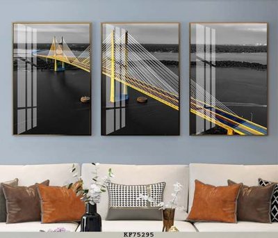 File gốc File tranh hiện đại pha lê gương KF75295 (ảnh rõ nét) để in