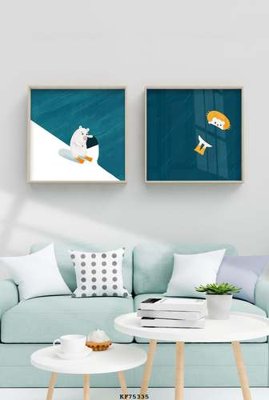 File PSD in ấn File tranh hiện đại pha lê gương KF75335 (chất lượng cao)