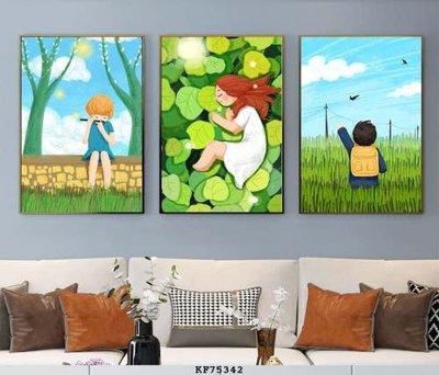 Hình ảnh file gốc File tranh hiện đại pha lê gương KF75342 (chất lượng cao)