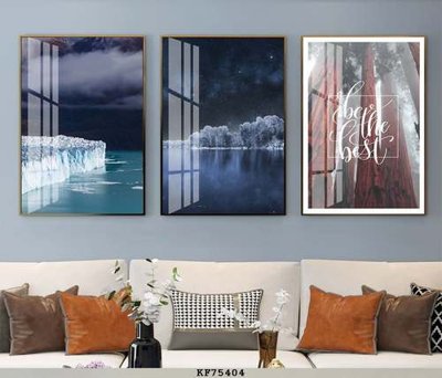 Hình ảnh gốc File tranh hiện đại pha lê gương KF75404 (để in khổ lớn)