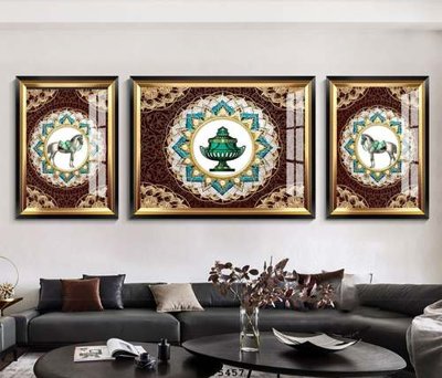 File tranh File tranh hiện đại pha lê gương KF75457 (ảnh gốc) sắc nét hoàn hảo