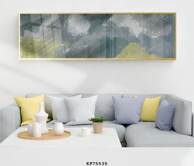 File in mica File tranh hiện đại pha lê gương KF75535 (bản gốc) làm vách ngăn